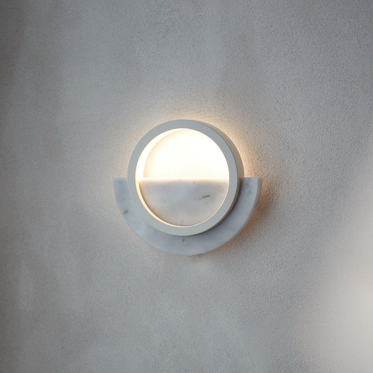 Composition Wall Light - Semi Circle White - FÓLK Reykjavik