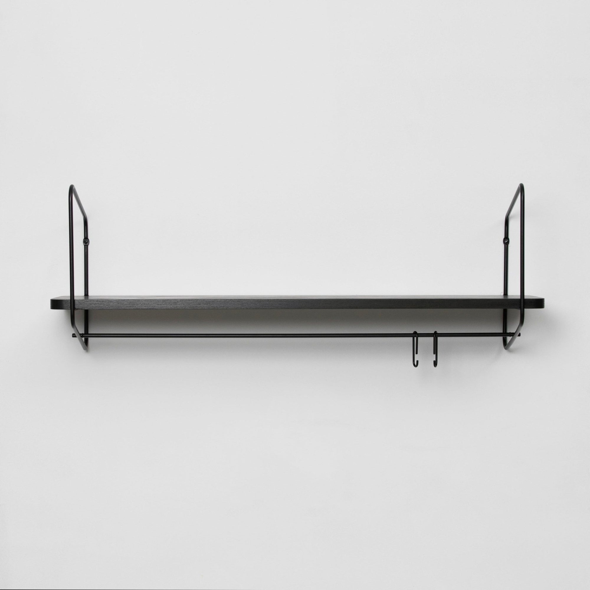 Urban Nomad Wall Shelf / 94x24 cm / Black / Black - FÓLK Reykjavik